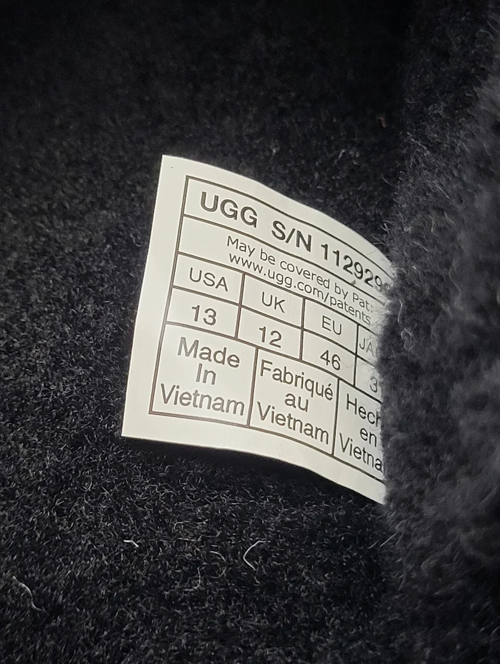 UGG classic slipon